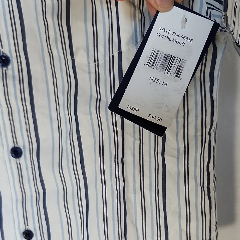Freestyle Revolution Navy and White Striped Set